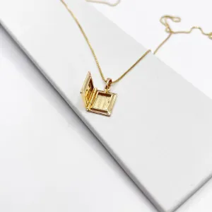 COLAR MINI RELICÁRIO 1X1,5CM - VENEZIANA 45CM