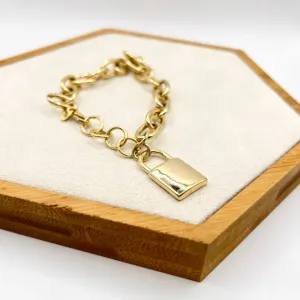 PULSEIRA ELOS COM CADEADO