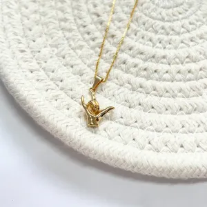 COLAR LÍNGUA DE SINAIS - EU TE AMO (LIBRAS)