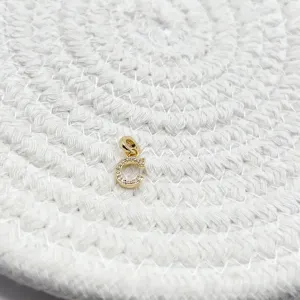 PINGENTE (CHARMS) LETRA 1CM C