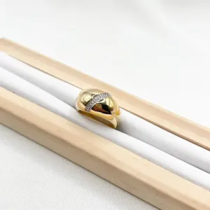 ANEL BALOADO COM FIO DE MICRO ZIRCONIA
