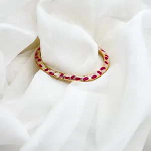 BRACELETE DUAS CORES RESINA