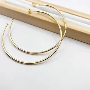 BRINCO ARGOLA PINO TUBO 7CM