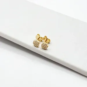 BRINCO MINI FLOR DE ZIRCONIAS