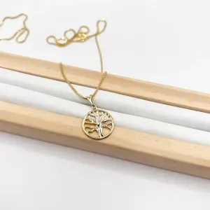 COLAR ÁRVORE DA VIDA 1,5CM -VENEZIANA 50CM