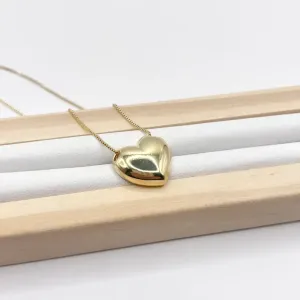 COLAR CORAÇÃO LISO 1,5CM