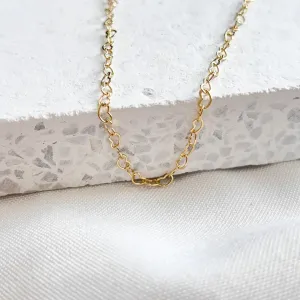 COLAR ELOS DE CORAÇÃO 45CM