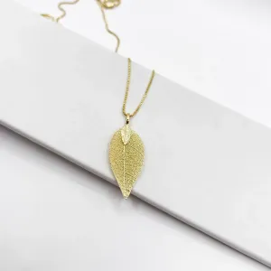 COLAR FOLHA NATURAL 3CM - VENEZIANA 50CM