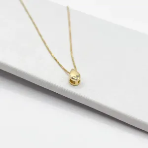 COLAR GOTA LISA COM 1 MINI PONTO DE LUZ