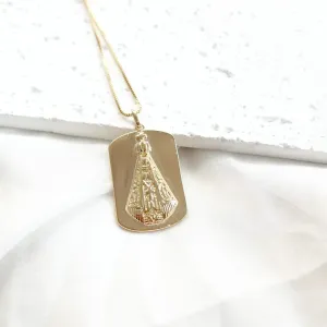 COLAR MEDALHA NOSSA SENHORA DE APARECIDA