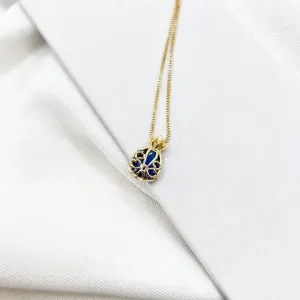 COLAR NOSSA SENHORA DE APARECIDA - PEDRA AZUL
