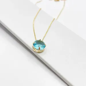 COLAR PONTO DE LUZ REDONDO ACQUA