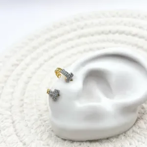 DUPLA ARGOLA ARTICULADA - INSPIRAÇÃO TIFFANY
