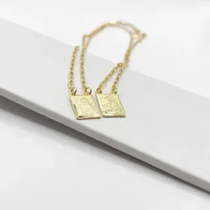 ESCAPULÁRIO CORRENTE CARTIER GROSSA
