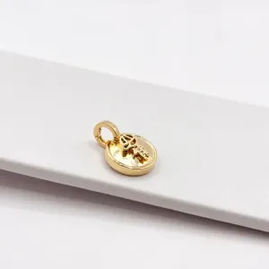 PINGENTE (CHARMS) MINI MEDALHA REDONDA - MENINO