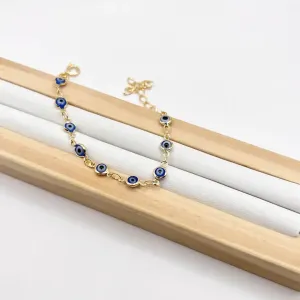 PULSEIRA MINI OLHO GREGO AZUL