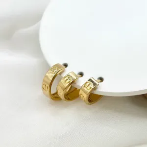 TRIO BRINCO ARGOLA ARTICULADA CARTIER