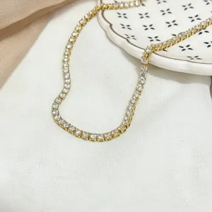 COLAR RIVIERA ZIRCONIA 3MM 70CM