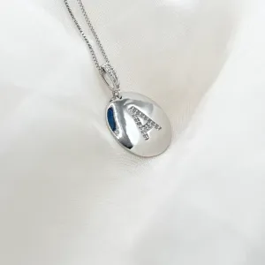 COLAR MEDALHA LETRA A 70CM