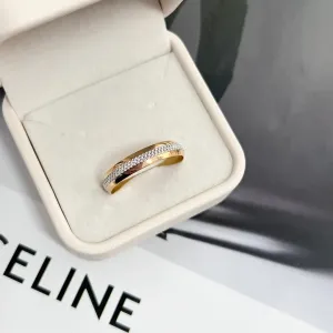 ANEL ALIANÇA COM DETALHES EM CANETA DE RÓDIO