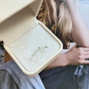 ANEL PRATA925 SOLITÁRIO DELICADO