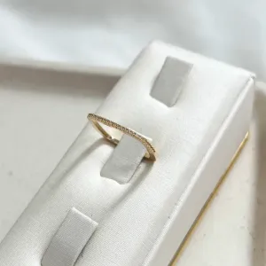 ANEL QUADRADO MICRO ZIRCONIAS