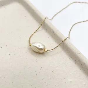 COLAR CHOKER PÉROLA BARROCA