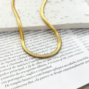 COLAR FIO ALEMÃO 3MM 50CM