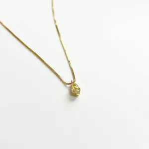 COLAR GOTA AMARELA 45CM
