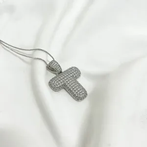 COLAR LETRA BUBBLE CRAVEJADA - T