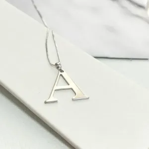 COLAR PINGENTE LETRA 3CM - A
