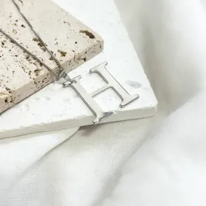 COLAR PINGENTE LETRA 3CM - H