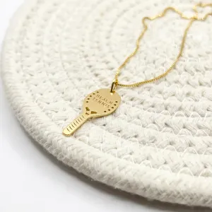 COLAR RAQUETE DE BEACH TENNIS CHAPA