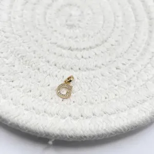 PINGENTE (CHARMS) LETRA 1CM G
