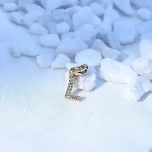 PINGENTE (CHARMS) LETRA 1CM L