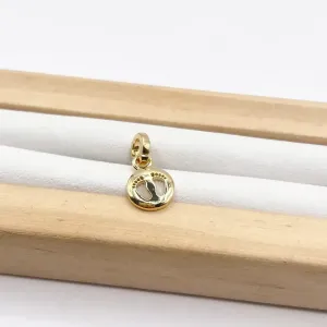 PINGENTE (CHARMS) MINI MEDALHA PEZINHOS