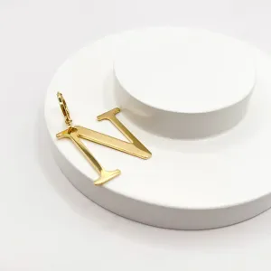 PINGENTE LETRA 3CM - N
