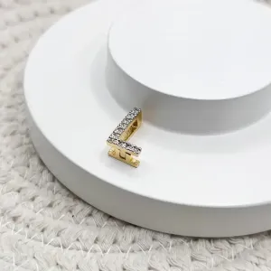 PINGENTE LETRA CRAVEJADA