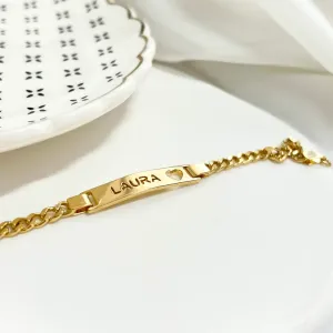 PULSEIRA INFANTIL PERSONALIZADA BL0986 LAURA