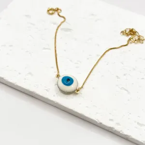 PULSEIRA VENEZIANA COM OLHO GREGO