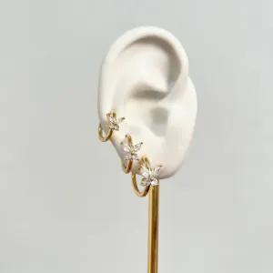 TRIO  ARGOLA ARTICULADA BORBOLETA