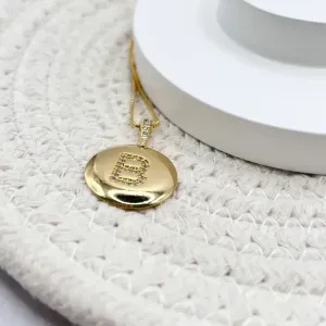 COLAR MEDALHA LETRA 70CM - B