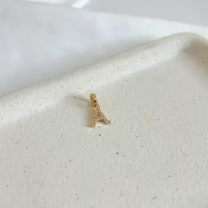 PINGENTE (CHARMS) LETRA 1CM A