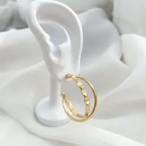 BRINCO ARGOLA PINO EM X