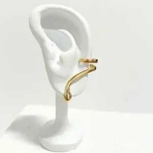 BRINCO EAR CUFF LISO SERPENTE
