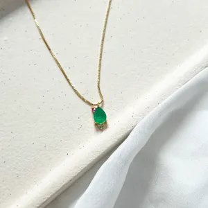COLAR GOTA VERDE FUSION