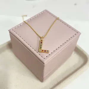 COLAR LETRA COLORIDA - L