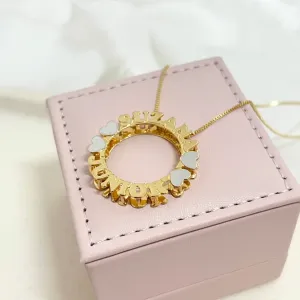 COLAR MANDALA DUPLA (MODELO02)  MINI 3CM - SUZANA/JUNIOR