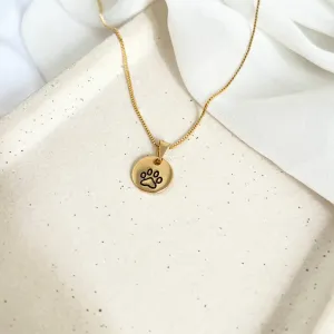 COLAR MINI MEDALHA PATA