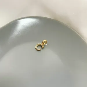 PINGENTE (CHARMS) LETRA 1CM C